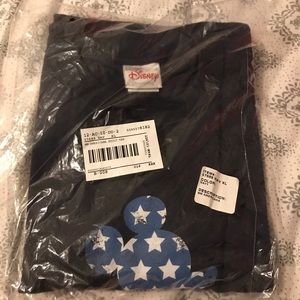 American Flag Mickey Shirt